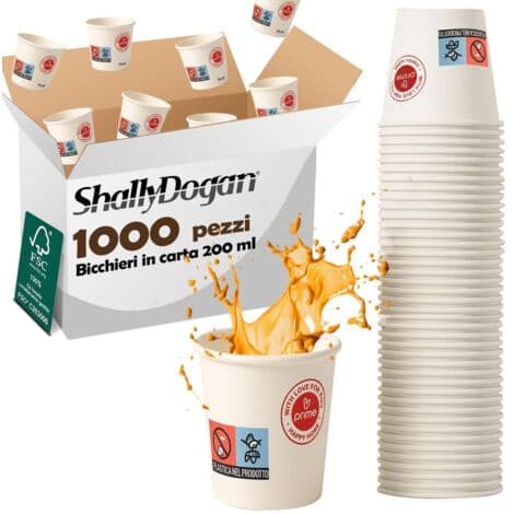 Kağıt Bardak 200ml 1000'li
