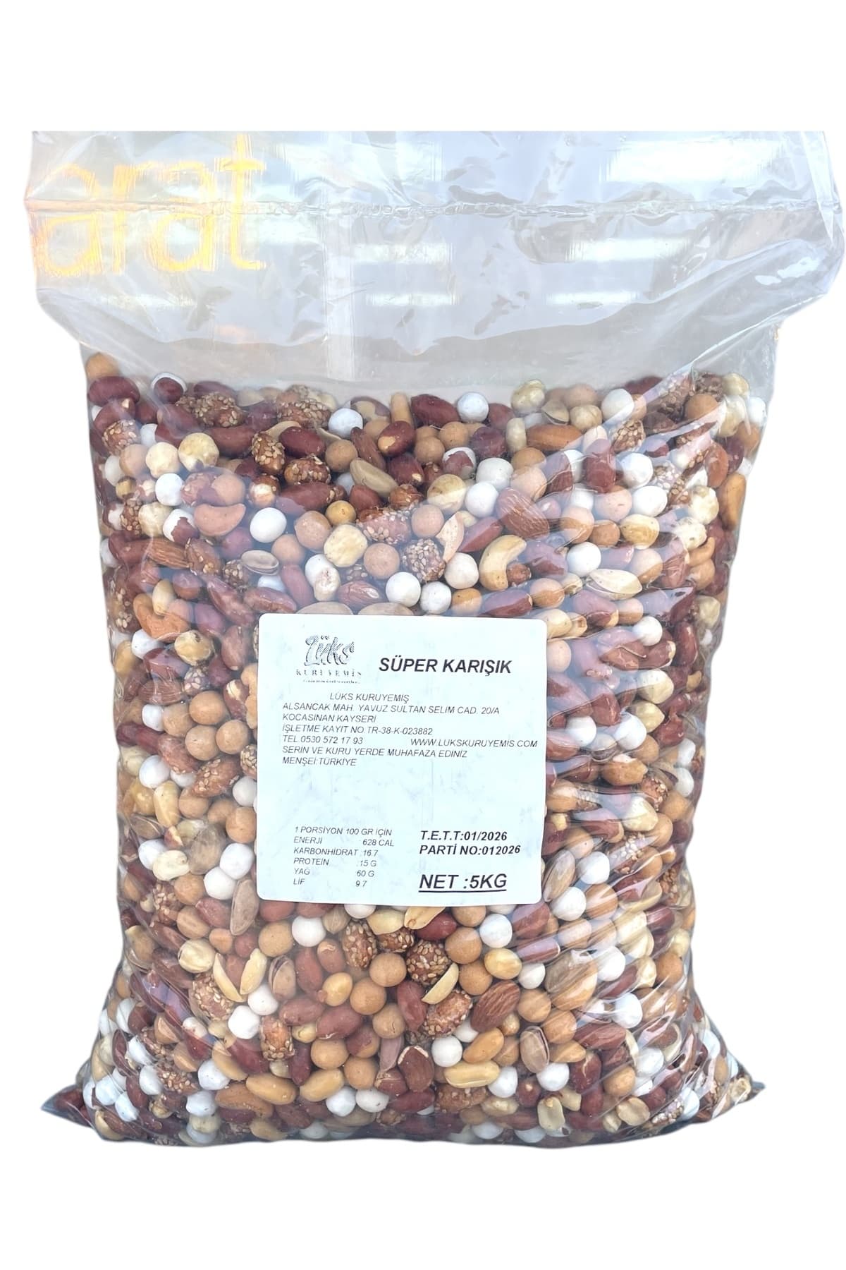 Kuruyemiş Karışık 1kg (5'li)