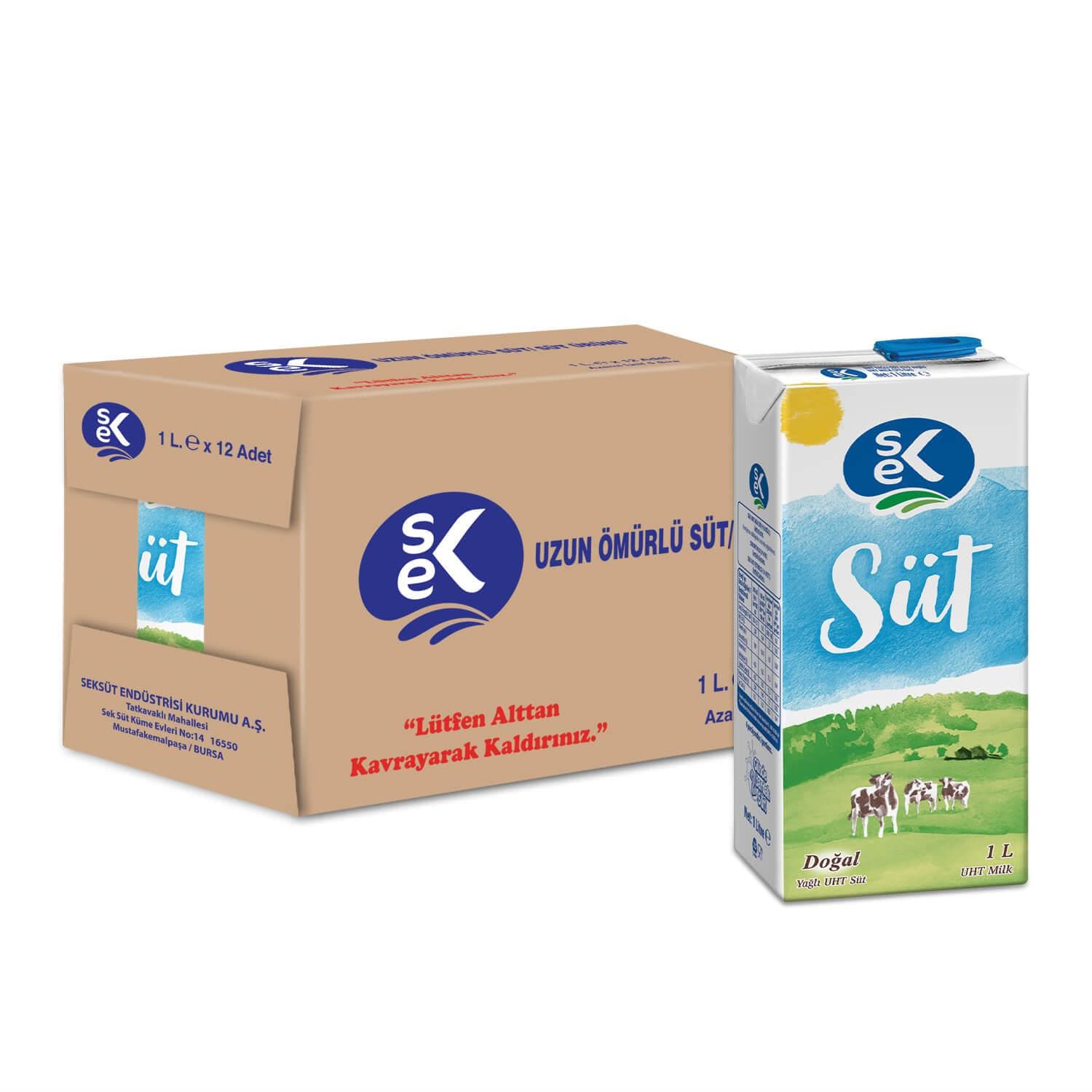 Süt UHT 1L (12'li)